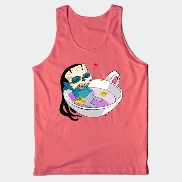 Tea time Tank Top by Nogh.art